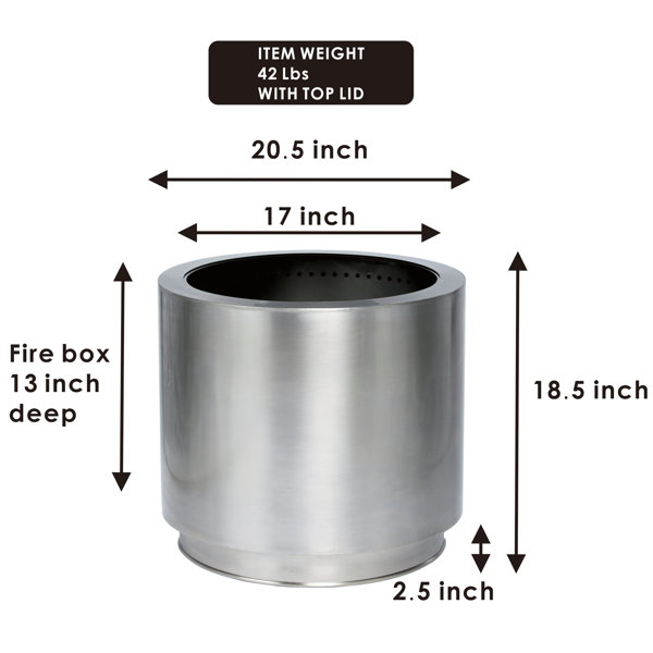 hi flame fire pit